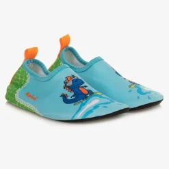 Playshoes Aqua Shoes|Aqua Shoes*Blue Dino Aqua Shoe