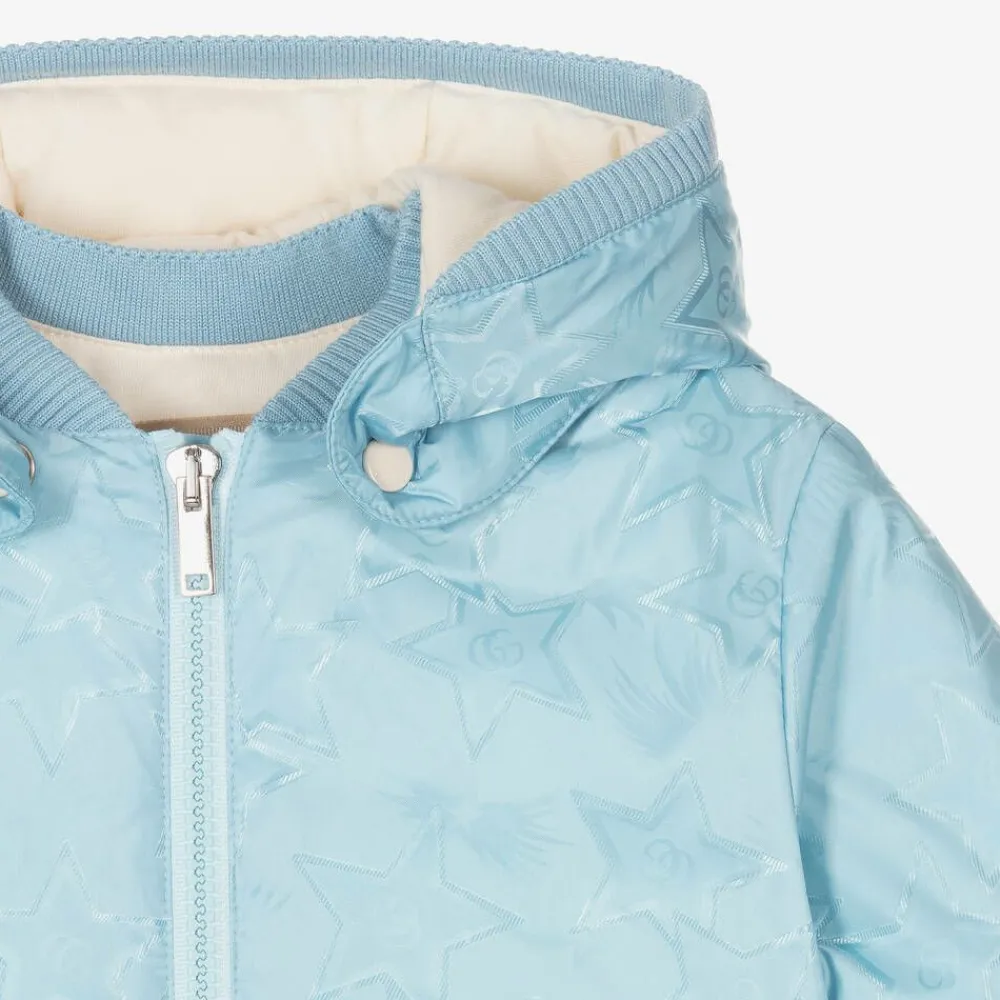 Gucci Coats & Jackets|Coats & Jackets*Blue Double G Down Puffer Jacket