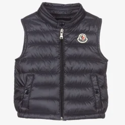 Moncler Enfant Coats & Jackets*Blue Down Padded Amaury Puffer Gilet