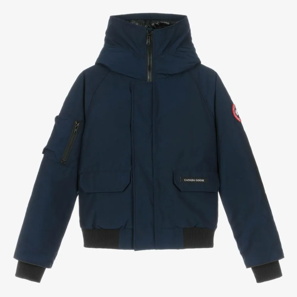 Canada Goose Coats & Jackets|Coats & Jackets*Blue Down Padded Chilliwack Bomber Jacket