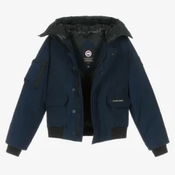 Canada Goose Coats & Jackets|Coats & Jackets*Blue Down Padded Chilliwack Bomber Jacket
