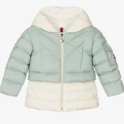 Moncler Enfant Coats & Jackets|Coats & Jackets*Blue Down Padded Hooded Jacket