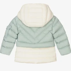 Moncler Enfant Coats & Jackets|Coats & Jackets*Blue Down Padded Hooded Jacket