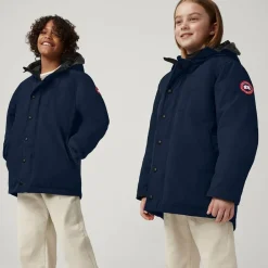 Canada Goose Coats & Jackets|Coats & Jackets*Blue Down Padded Logan Parka Jacket