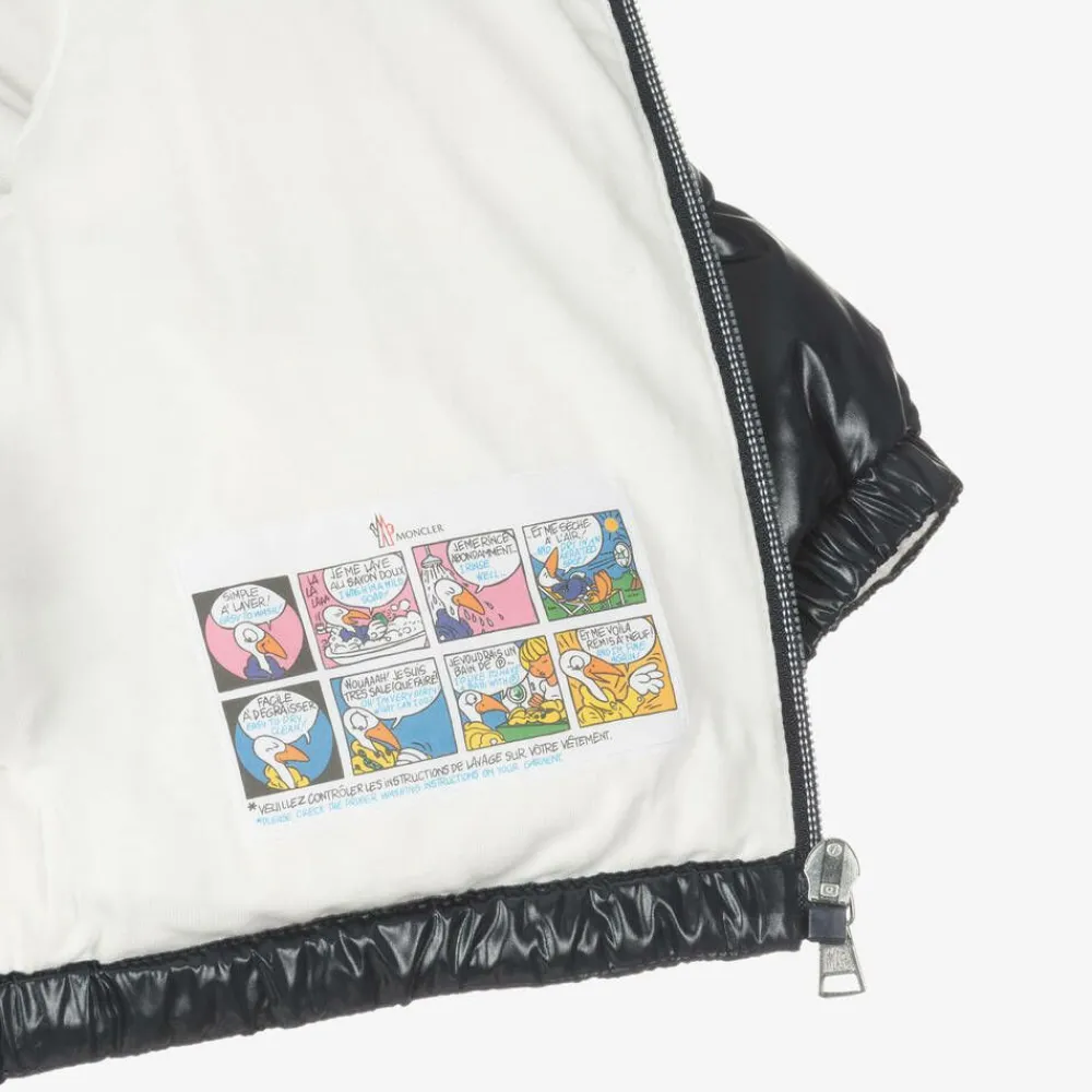 Moncler Enfant Snowwear|Snowwear*Blue Down-Filled 2 Piece Snowsuit