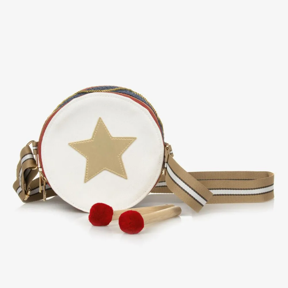 Meri Meri Bags*Blue Drum Shaped Bag (19cm)