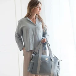 Pasito a Pasito Walking Mum Gifts*Blue Eco Mesh Changing Bag (39 cm)