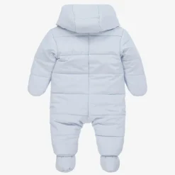 KENZO KIDS Snowwear*Blue Elephant Puffer Baby Snowsuit