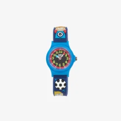 Baby Watch, Paris Jewellery|Gifts*Blue Football Analogue Watch