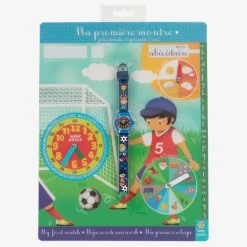 Baby Watch, Paris Jewellery|Gifts*Blue Football Analogue Watch