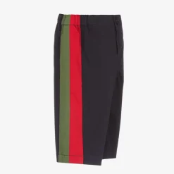 Gucci Trousers|Trousers*Blue Gabardine Baby Trousers