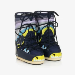 Moon Boot Snow Boots|Snow Boots*Blue Icon Dragon Snow Boots