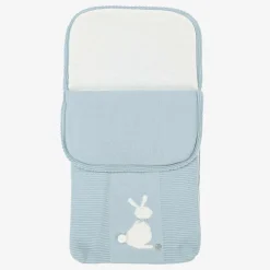 ArtesanĂa Granlei Gifts*Blue Knitted Bunny Baby Nest (70cm)