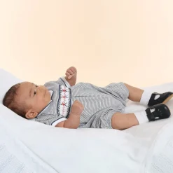 Early Days Traditional Shoes*Blue Leather Pre-Walker Shoes