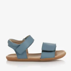 Tip Toey Joey Sandals|Sandals*Blue Leather Sandals