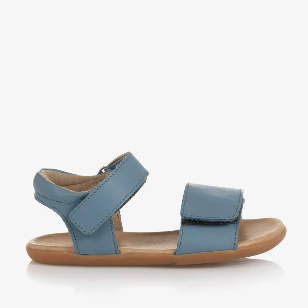 Tip Toey Joey Sandals|Sandals*Blue Leather Sandals