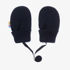 Joha Gloves & Mittens|Gloves & Mittens*Blue Merino Wool Baby Mittens