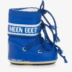 Moon Boot Snow Boots|Snow Boots*Blue Mini Nylon Snow Boots