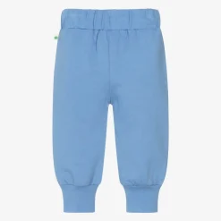 The Bonniemob Trousers*Blue Organic Cotton Baby Joggers