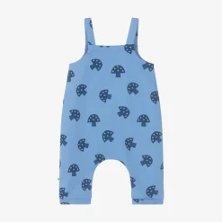 The Bonniemob Trousers*Blue Organic Cotton Baby Dungarees