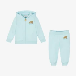 Moschino Baby Tracksuits*Blue Organic Cotton Tracksuit