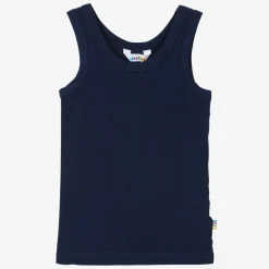 Joha Underwear*Blue Organic Viscose Bamboo Vest