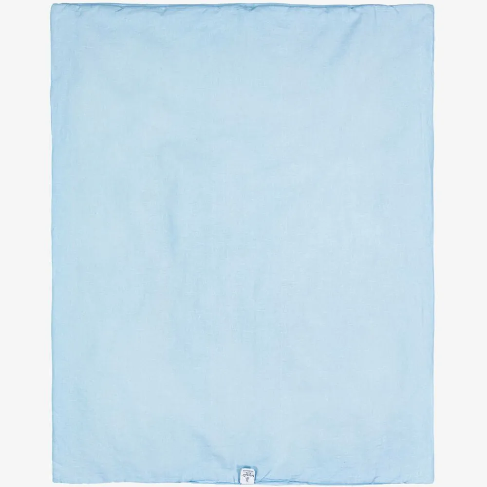 Peter Rabbit™ by Childrensalon Blankets & Shawls*Blue Padded Linen & Cotton Blanket (95cm)