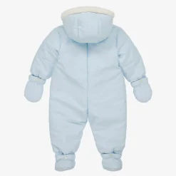 Emile et Rose Snowwear|Snowwear*Blue Padded Snowsuit