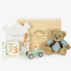 The Baby Gifting Company Gifts*Blue Personalised Lullaby Hamper