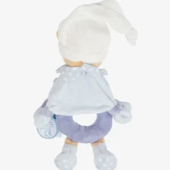 Doudou et Compagnie Toys*Blue Plush Teddy Rattle (21cm)