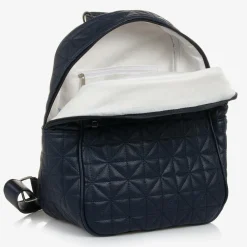 Nanán Bags*Blue Quilted Changing Backpack (34cm)