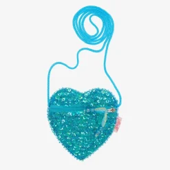 Souza Bags*Blue Sequin Purse (11cm)