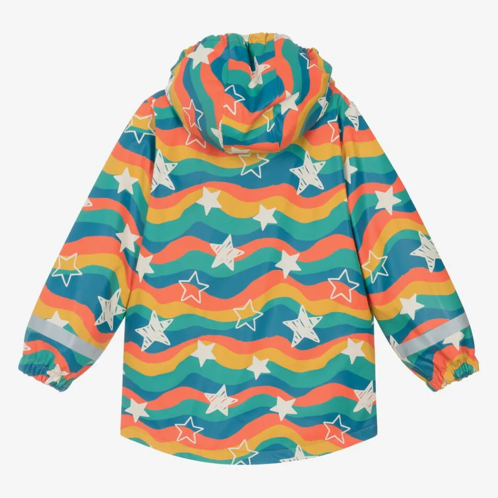 Frugi Coats & Jackets*Blue Star Print Raincoat