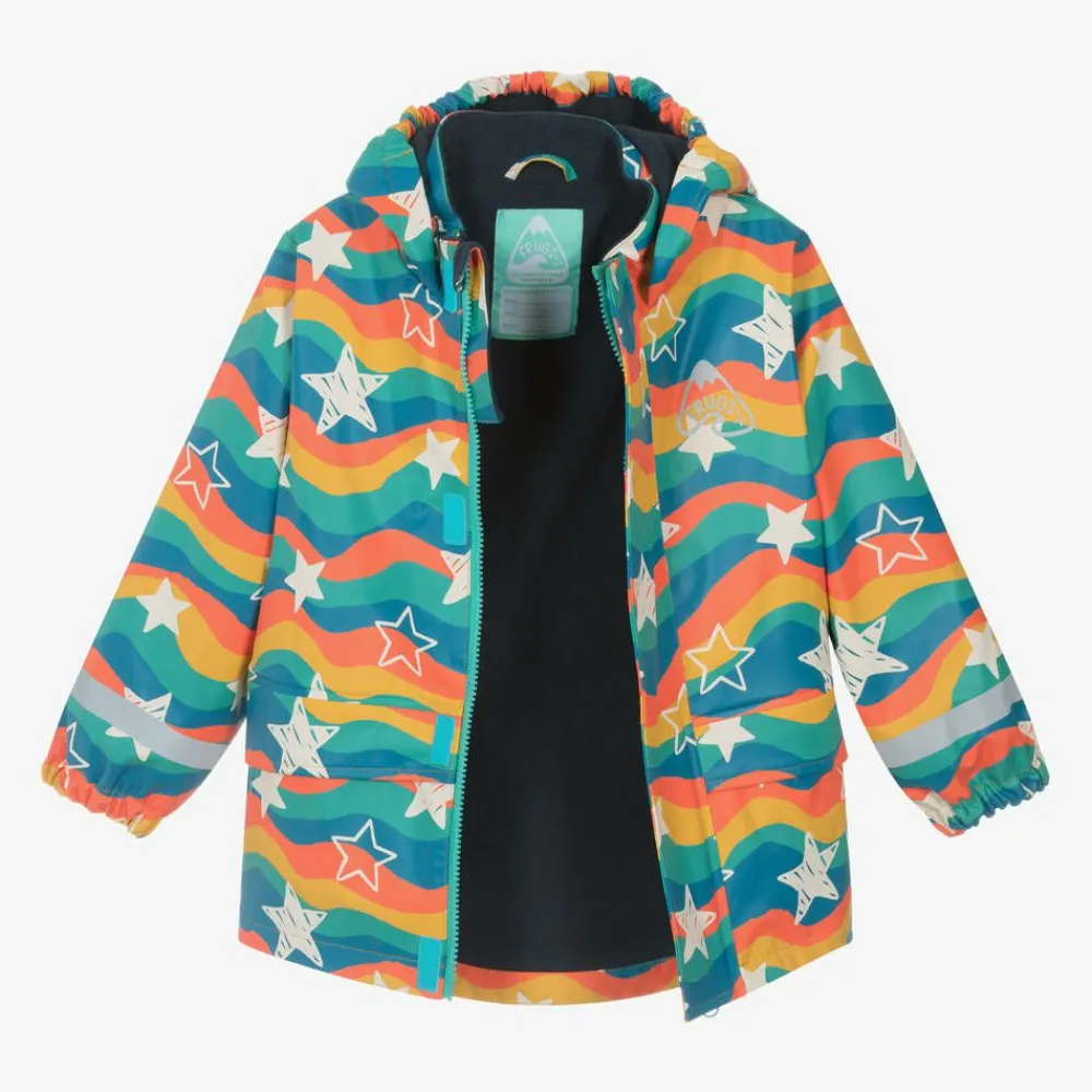 Frugi Coats & Jackets*Blue Star Print Raincoat