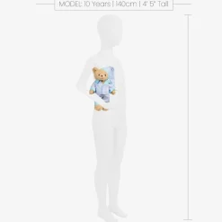 Powell Craft Toys|Toys*Blue Stripe Pyjama Teddy Bear (34cm)