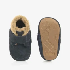 Old Soles First Walkers|First Walkers*Blue Suede Leather First Walker Shoes