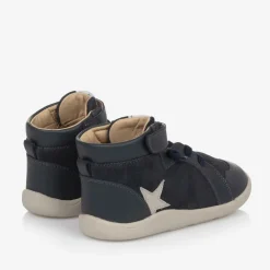 Old Soles Trainers*Blue Suede Leather High-Top Trainers