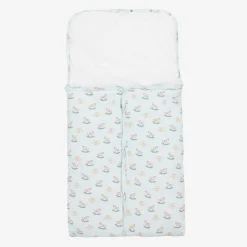 My Little Pie Nests*Blue Supima Cotton Rocking Horse Nest (81cm)