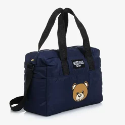 Moschino Baby Bags*Blue Teddy Bear Baby Changing Bag (40cm)
