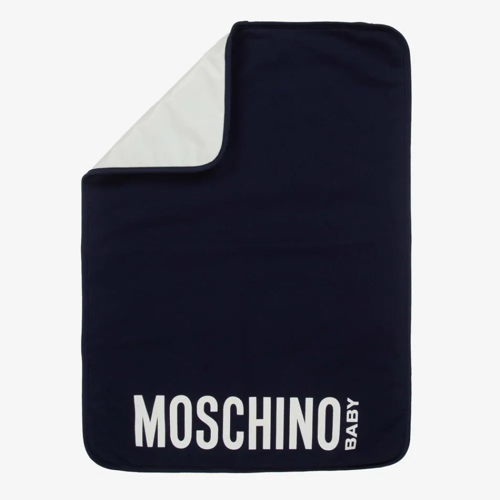 Moschino Baby Bags*Blue Teddy Bear Baby Changing Bag (40cm)