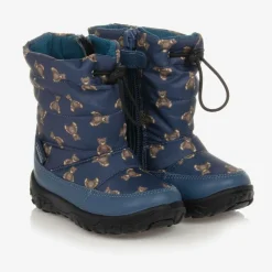 Falcotto by Naturino Snow Boots|Snow Boots*Blue Teddy Bear Snow Boots