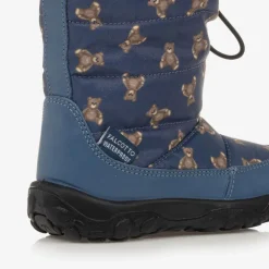 Falcotto by Naturino Snow Boots|Snow Boots*Blue Teddy Bear Snow Boots