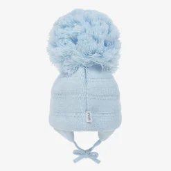 Sätila of Sweden Hats*Blue Tuva Giant Pom-Pom Hat