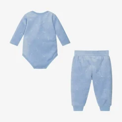 Nike Outfit Sets|Outfit Sets*Blue Velour Baby Trouser Set