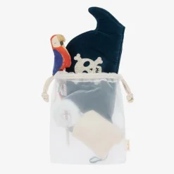 Meri Meri Costumes|Costumes*Blue Velvet Pirate Hat Costume Set