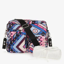 PUCCI Gifts*Blue Vivara Print Changing Bag (38cm)