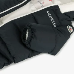 Moncler Enfant Snowwear*Blue Xola Down Padded Puffer Snowsuit