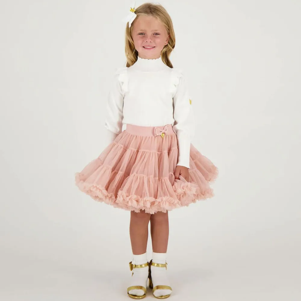 Angels Face Skirts*Pink Tulle Tutu Skirt Blush
