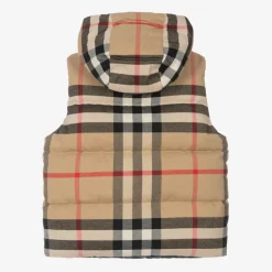 Burberry Coats & Jackets*Boys Archive Beige Reversible Down Gilet