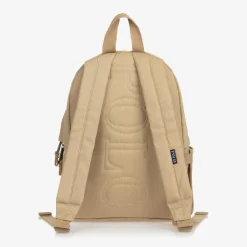 Ralph Lauren Bags*Boys Beige Canvas Polo Bear Backpack (37cm)